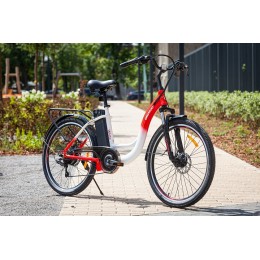 Электровелосипед Eltreco White