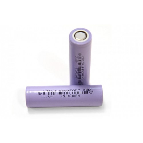 Аккумулятор CMICR 18650 F8M7 2600mA 3,6V 15-25 mОм 2 шт