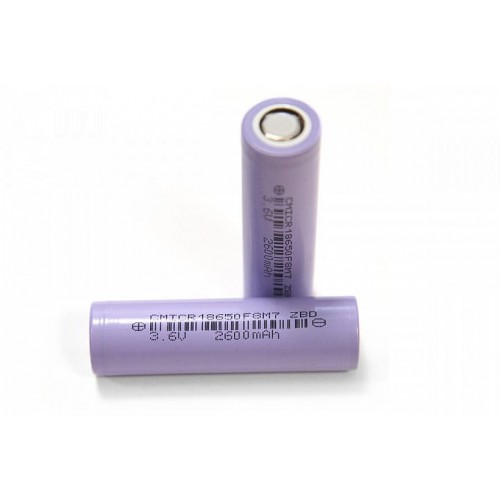 Аккумулятор CMICR 18650 F8M7 2600mA 3,6V 15-25 mОм 4 шт