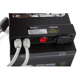 Тяговый аккумулятор Rutrike LiFePO4 24V40Ah (50A)