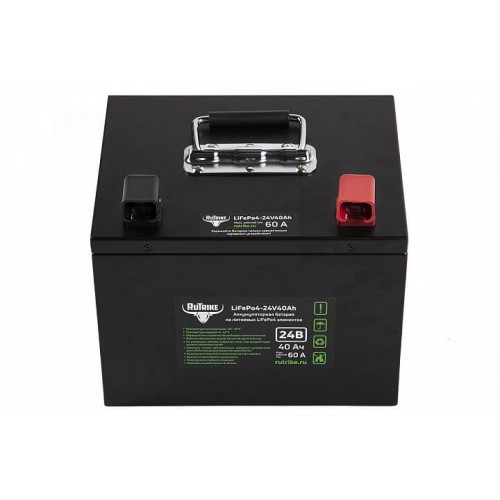 Тяговый аккумулятор Rutrike LiFePO4 24V40Ah (60A)