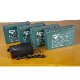 Платформенная тележка электрическая RuTrike ПЛИТА 2000