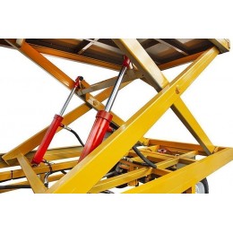 Платформенная тележка электрическая RuTrike ПЛИТА ЛИФТЕР 1800 с гидроподъёмником