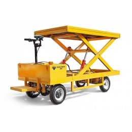 Платформенная тележка электрическая RuTrike ПЛИТА ЛИФТЕР 2500