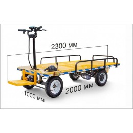 Платформенная тележка электрическая RuTrike СКЛАД 2000 П