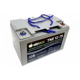 Тяговый аккумулятор Eltreco TNE12-75 (12V60A/H C3)