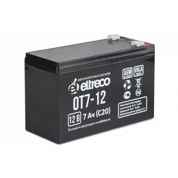 Тяговый аккумулятор ELTRECO OT7-12 (6-F-7) (12V7A/H C20)