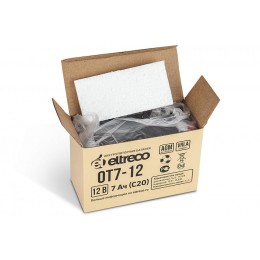 Тяговый аккумулятор ELTRECO OT7-12 (6-F-7) (12V7A/H C20)
