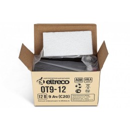Тяговый аккумулятор ELTRECO OT9-12 (6-F-9) (12V9A/H C20)