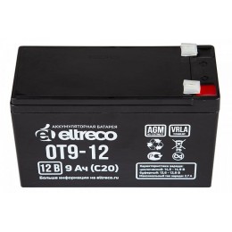 Тяговый аккумулятор ELTRECO OT9-12 (6-F-9) (12V9A/H C20)