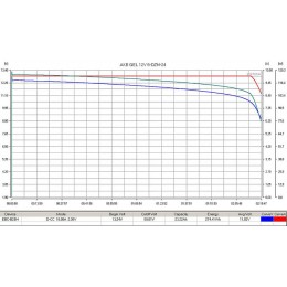 Тяговый аккумулятор RuTrike 6-DZM-24 (12V24A/H C2)
