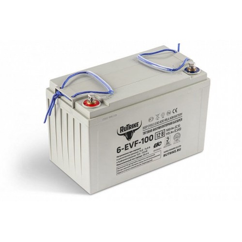 Тяговый аккумулятор RuTrike 6-EVF-100 (12V100A/H C3)