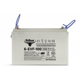 Тяговый аккумулятор RuTrike 6-EVF-100 (12V100A/H C3)