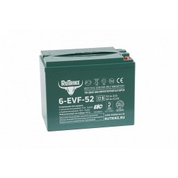 Тяговый аккумулятор RuTrike 6-EVF-52 (12V52A/H C3)