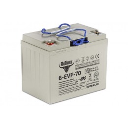 Тяговый аккумулятор RuTrike 6-EVF-70 (12V70A/H C3)