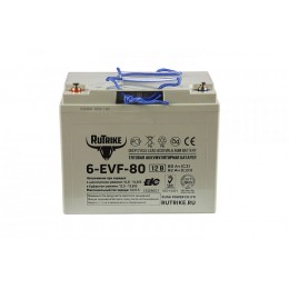 Тяговый аккумулятор RuTrike 6-EVF-80 (12V80A/H C3)