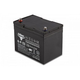 Тяговый аккумулятор RuTrike 6-F-33 (12V33A/H C20)