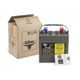 Тяговый WET аккумулятор Rutrike DT876 (T-875) 8V120A/H C3